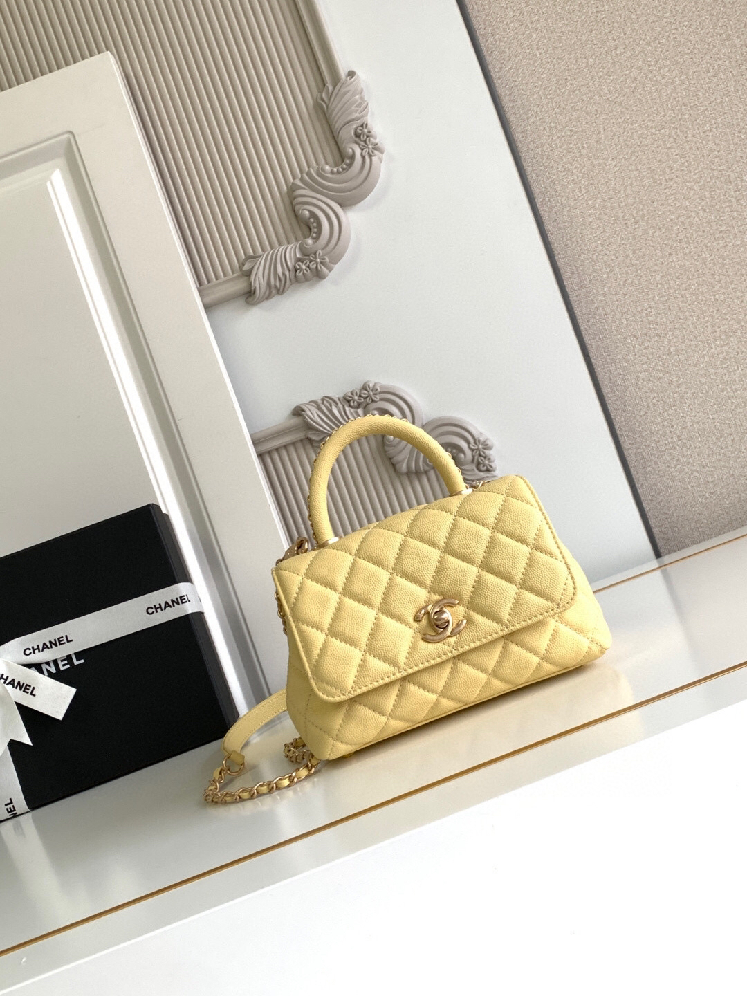 Chanel Mini Coco Handle Top-Handle Handbag - Image 2