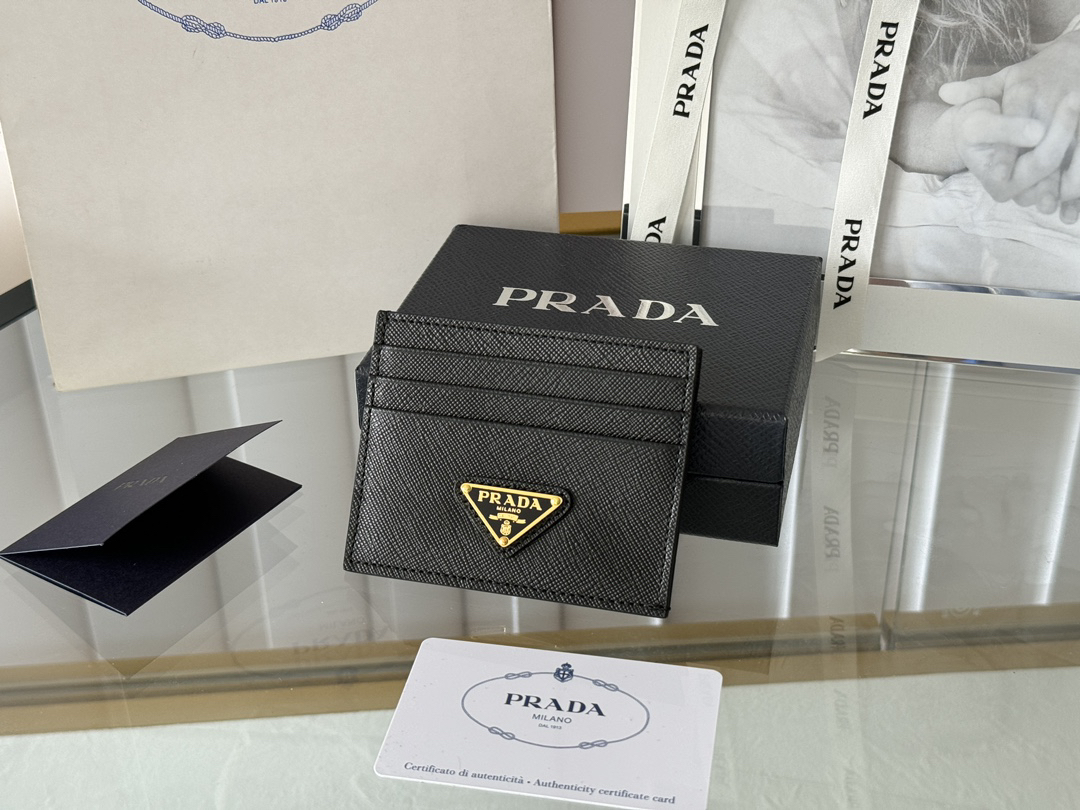 Prada Saffiano Leather Card Holder 2MC223 - Image 2
