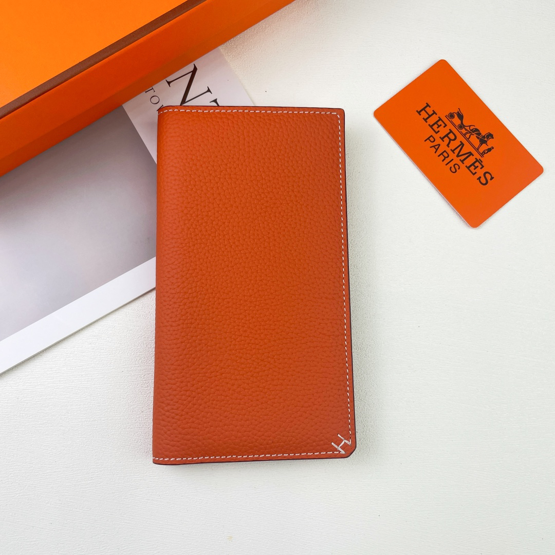 Hermès Evercolor Leather Long Wallet - Image 2