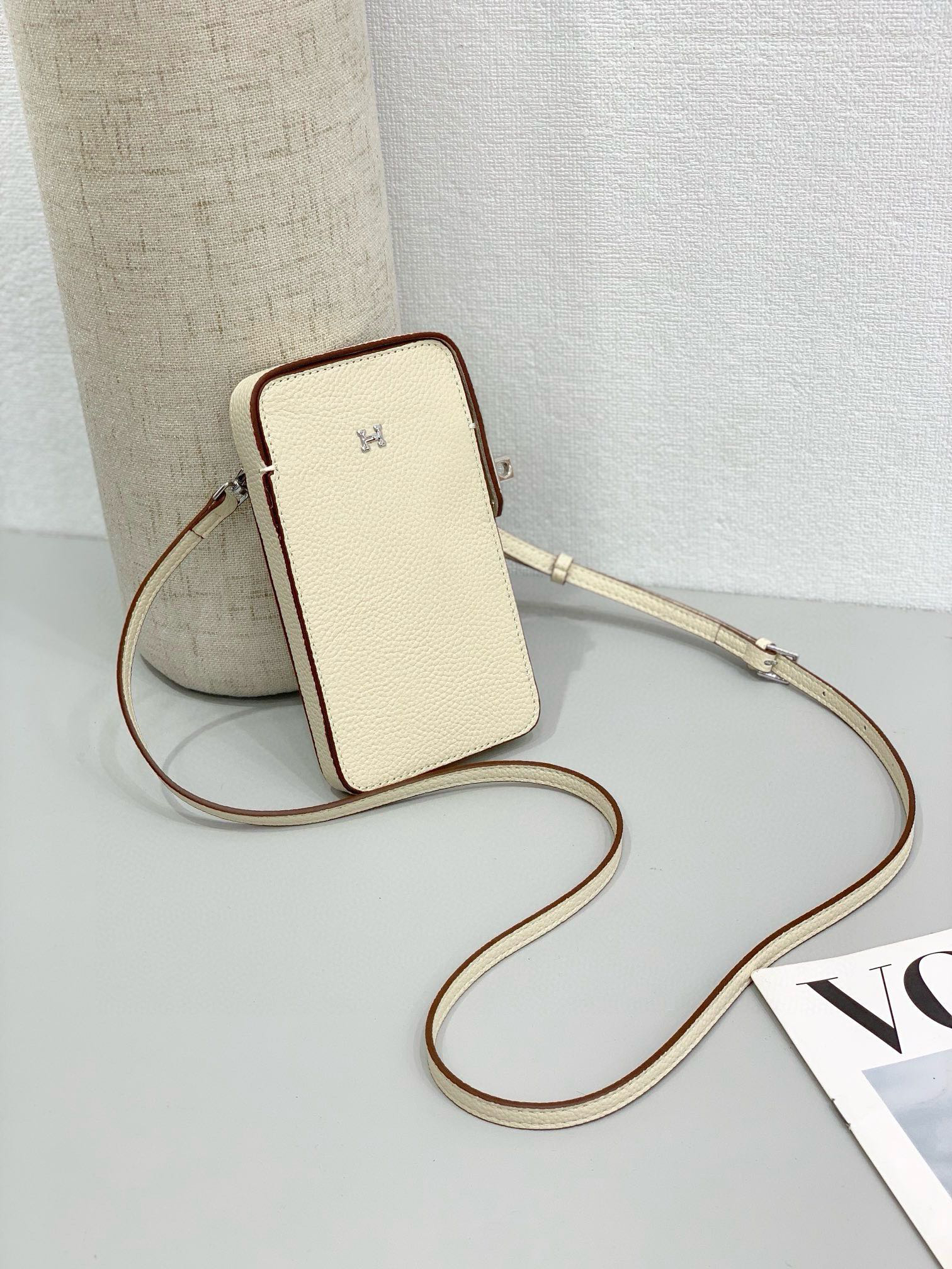 Hermès Hac a Box Tadelakt Calfskin Phone Case - Image 2