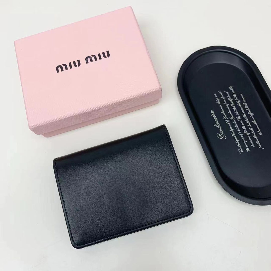 Miu Miu Leather Wallet 5238 - Image 2