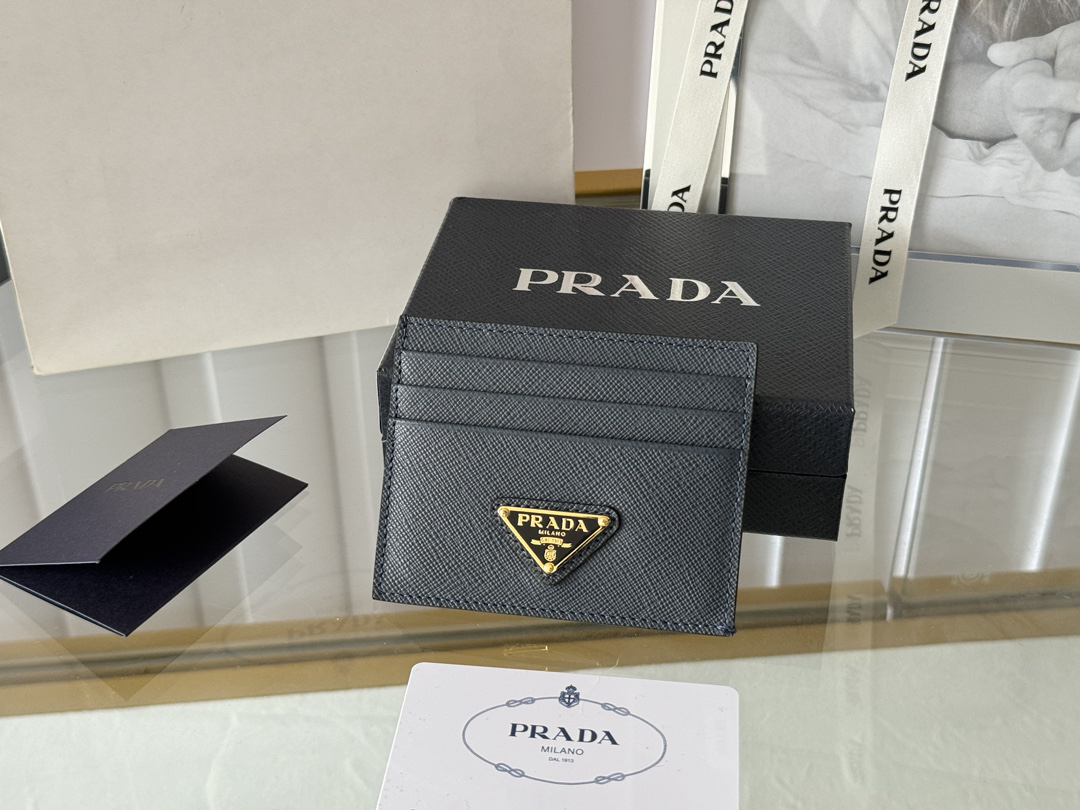Prada Saffiano Leather Card Holder 2MC223 - Image 2