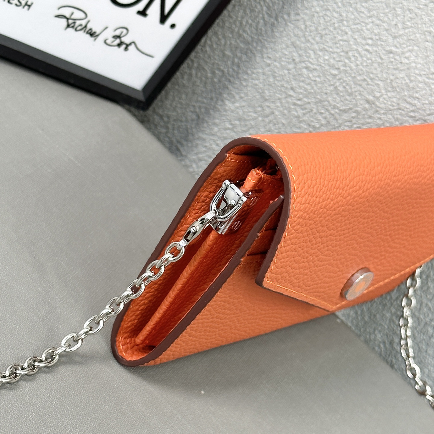 Hermes R.M.S Evercolor Togo Leather Wallet - Image 2