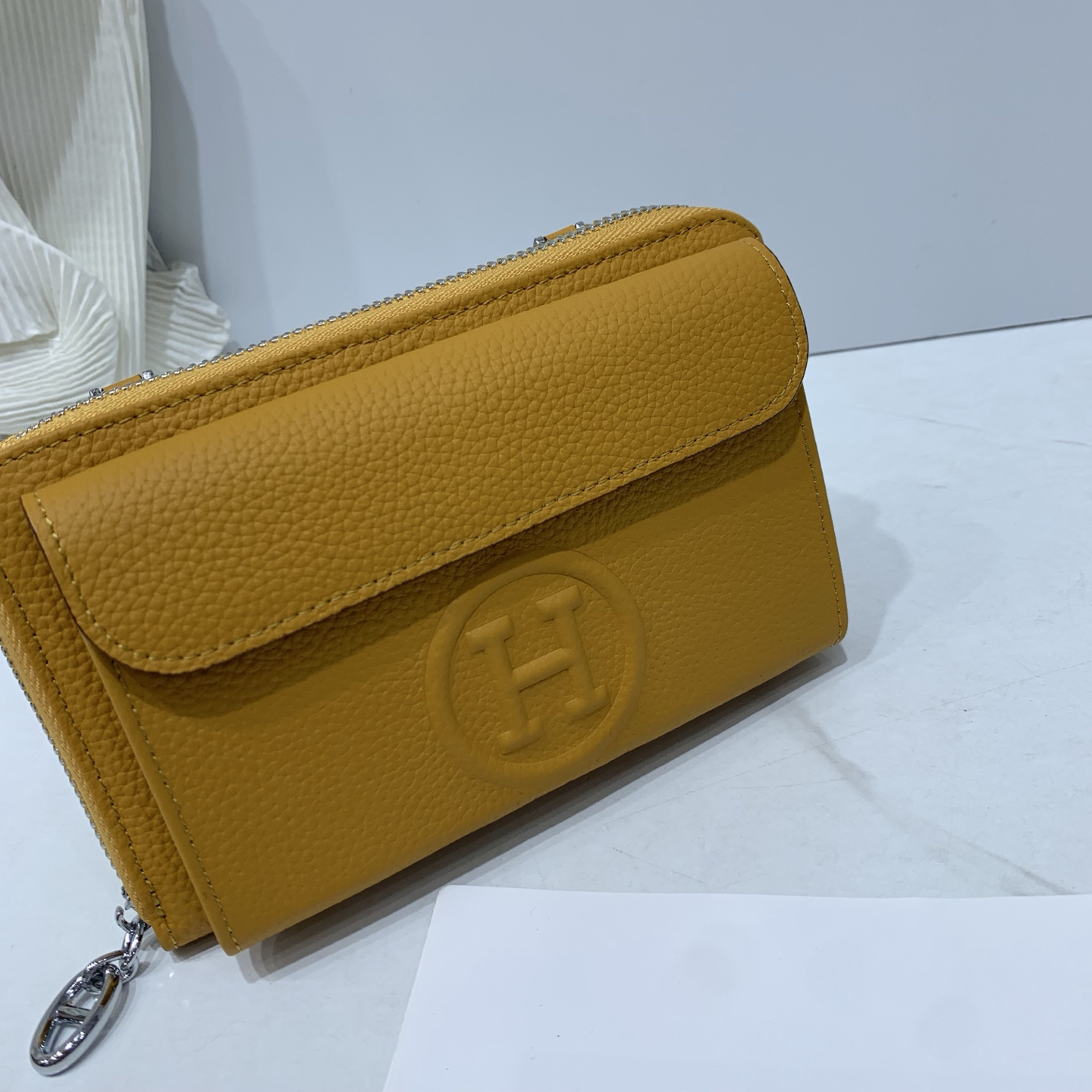 Hermès Togo Calfskin Crossbody Bag - Image 2