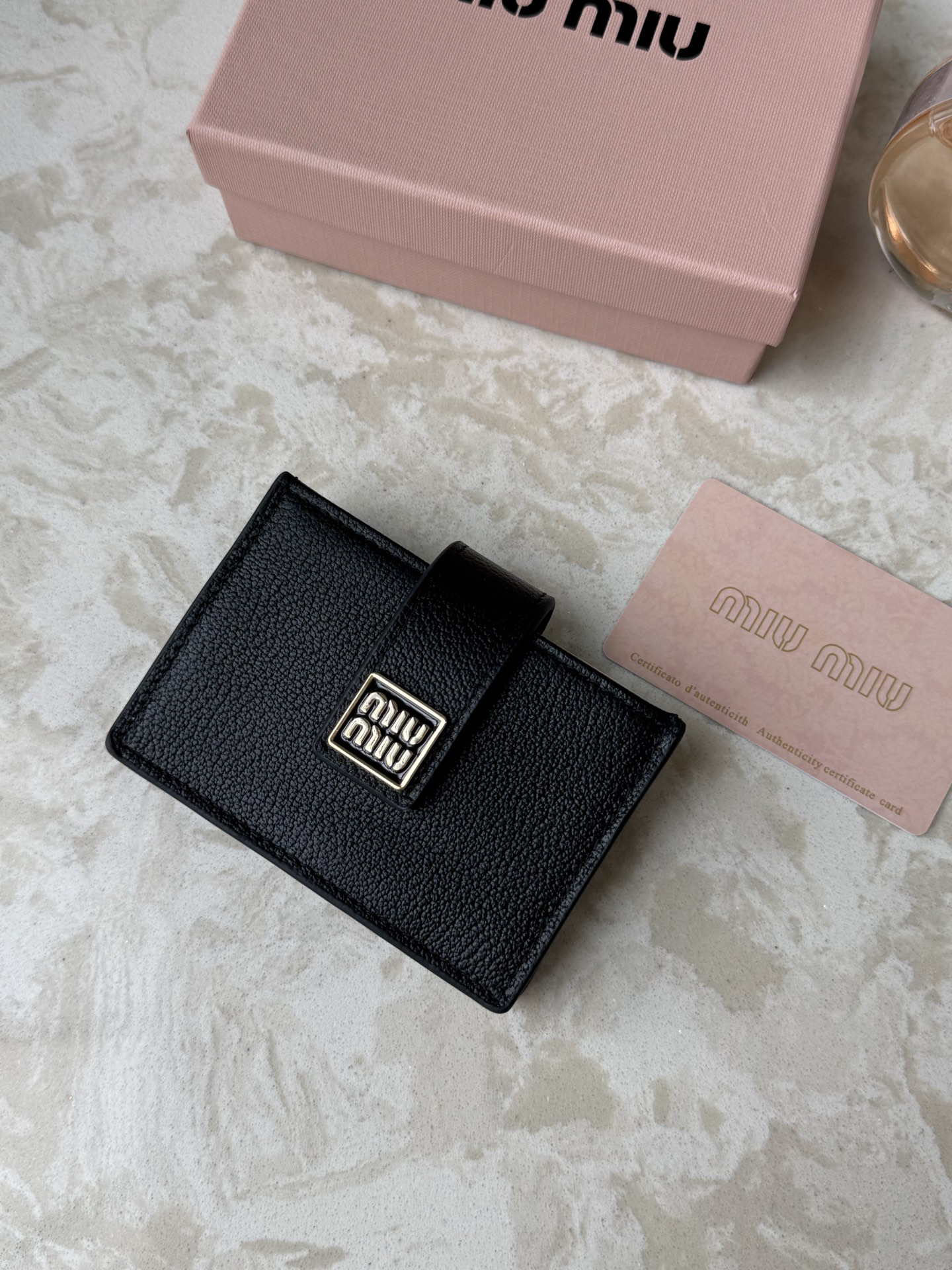 Miu Miu Leather Slim Wallet - Image 2