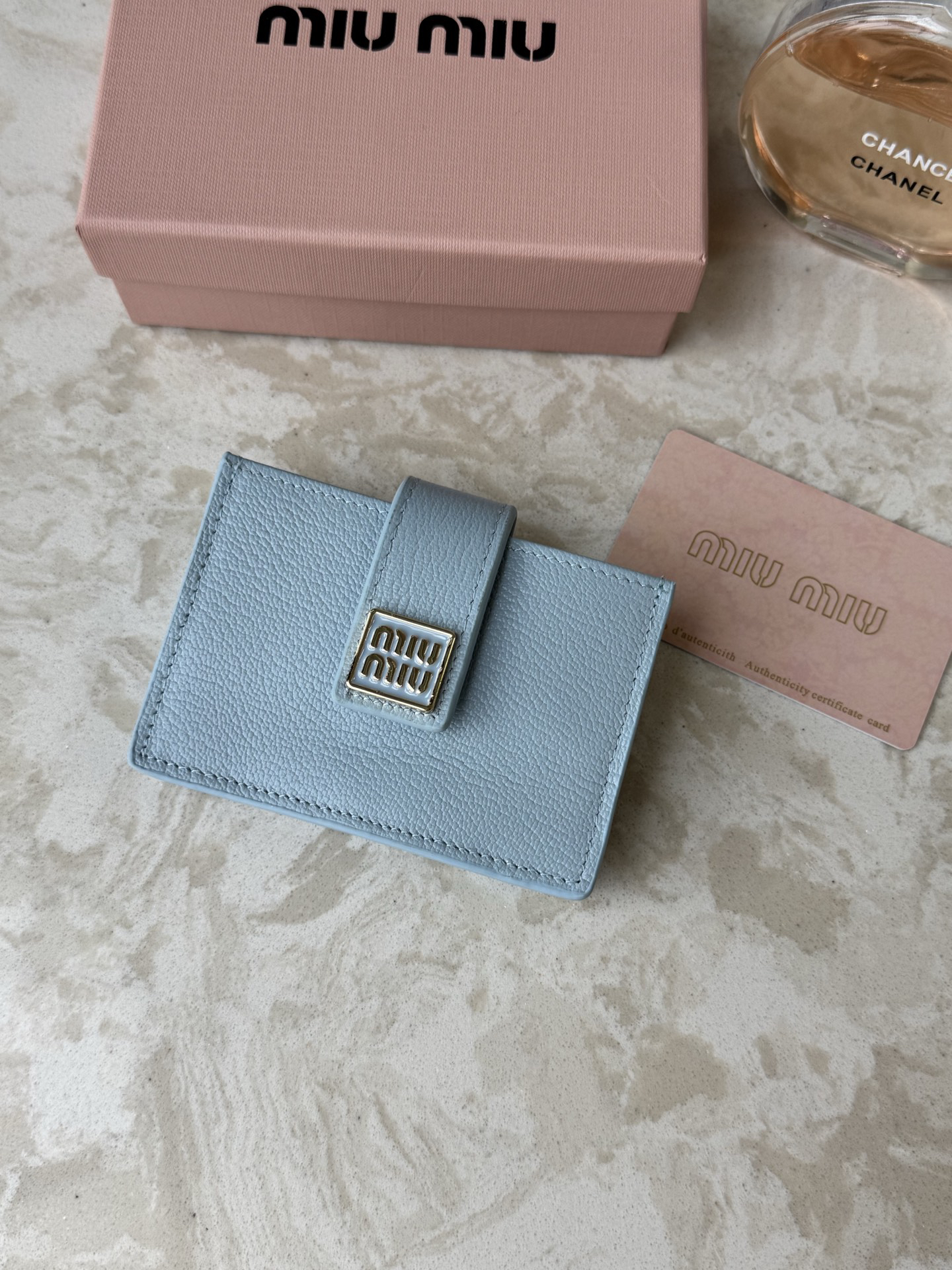 Miu Miu Slim Leather Wallet - Image 2