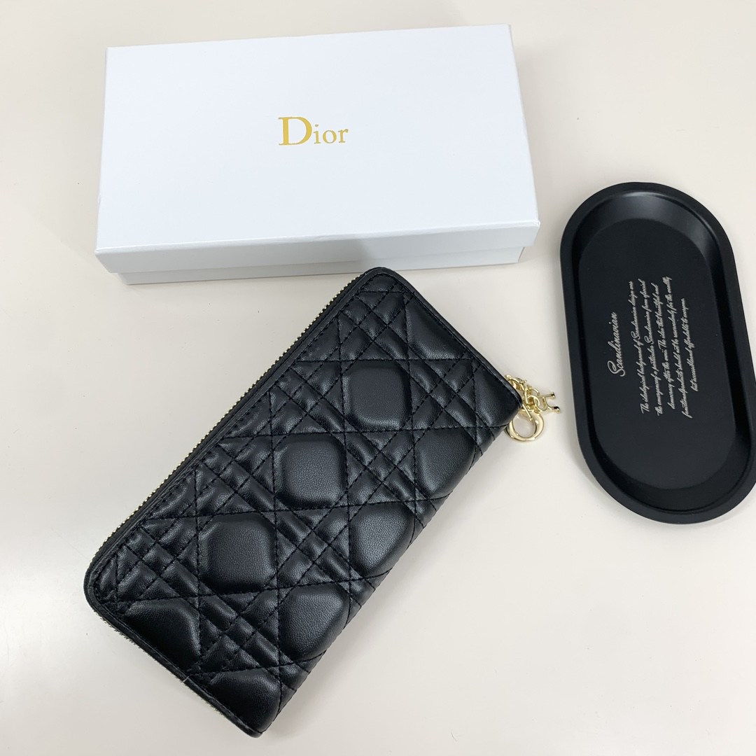 Dior D628 Leather Bag – Black and Pink - Image 2