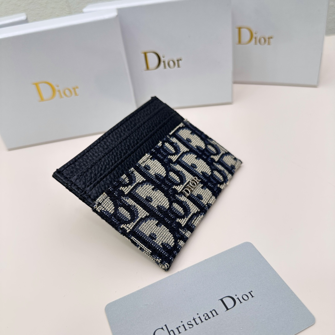 Dior D43 Slim Calfskin Wallet - Image 2