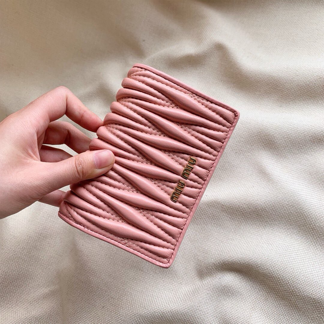 Miu Miu Lambskin Multifunction Small Wallet - Image 2