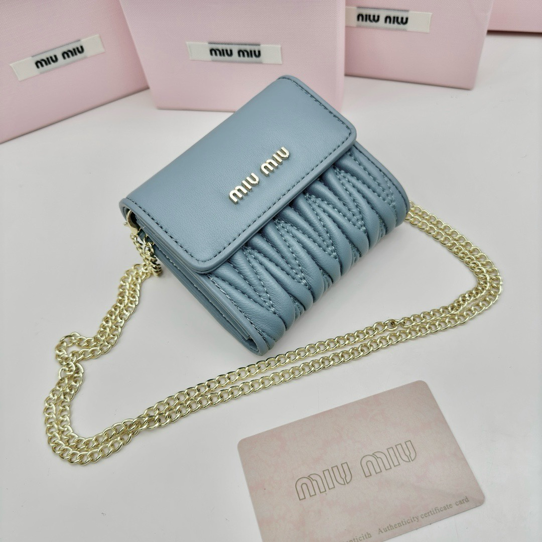 Miu Miu Mini Lambskin Bag - Image 2