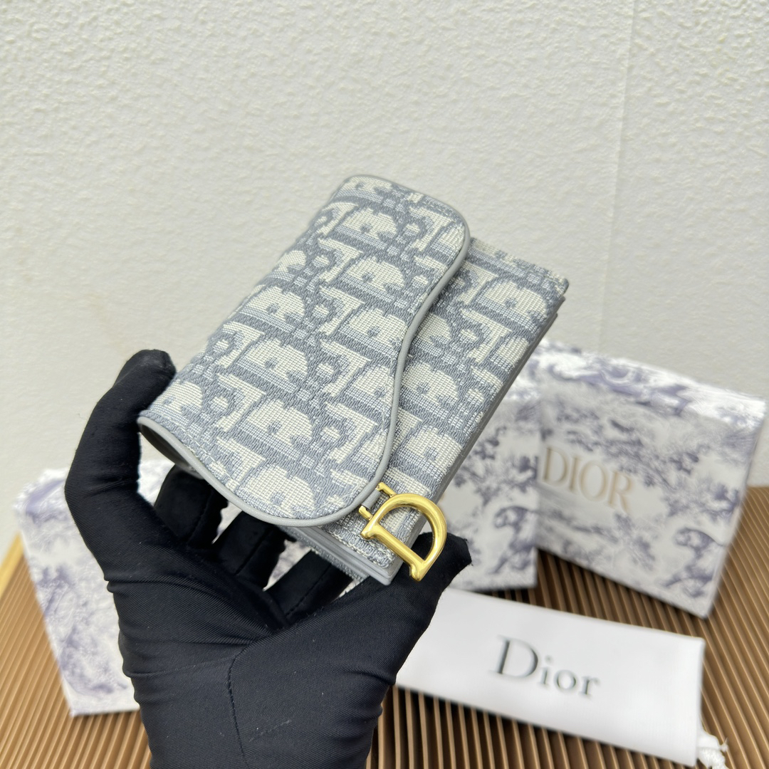 Dior Saddle 5-Slot Card Holder - Image 2