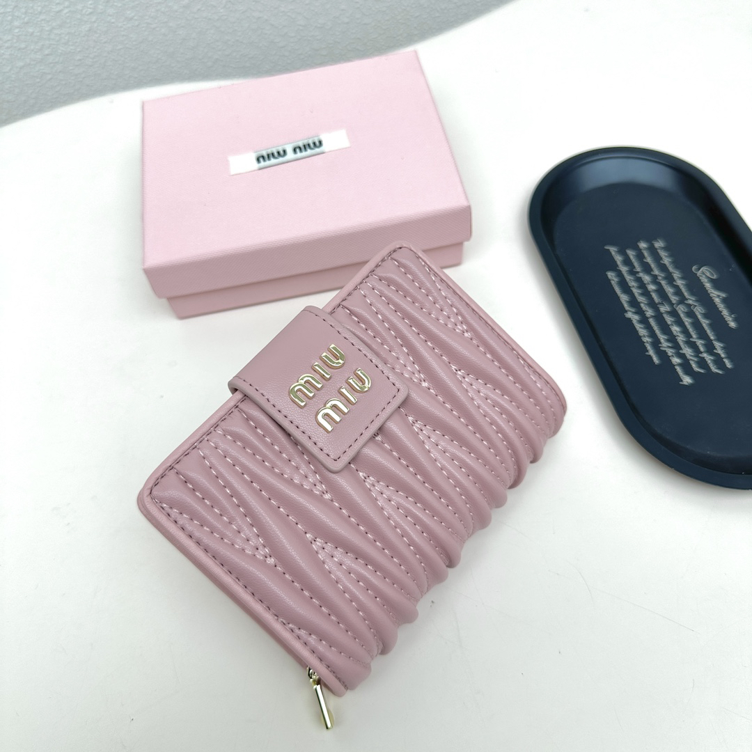 Miu Miu Lambskin Multifunction Wallet - Image 2