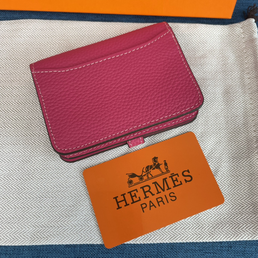 Hermès Togo Leather Wallet - Image 2