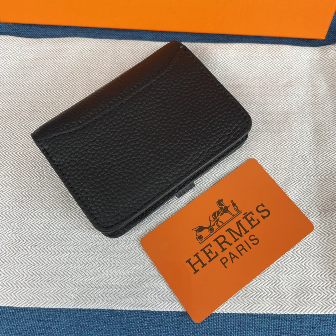Hermes Togo Leather Wallet - Image 2