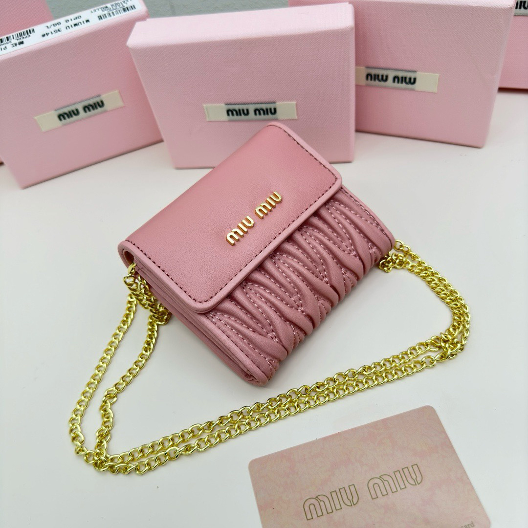 Miu Miu Lambskin Mini Bag 3512 - Image 2