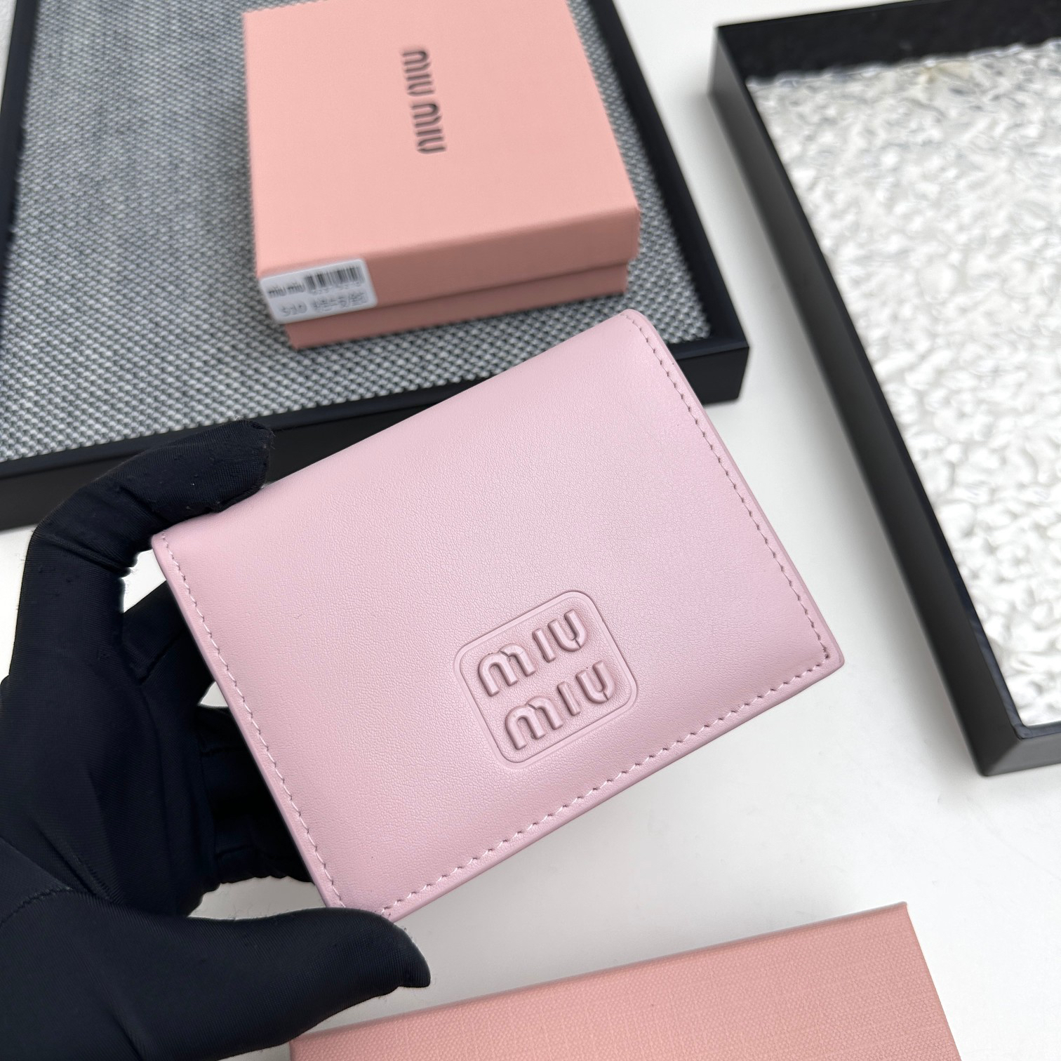 Miu Miu Lambskin Multi-Function Coin Purse - Image 2