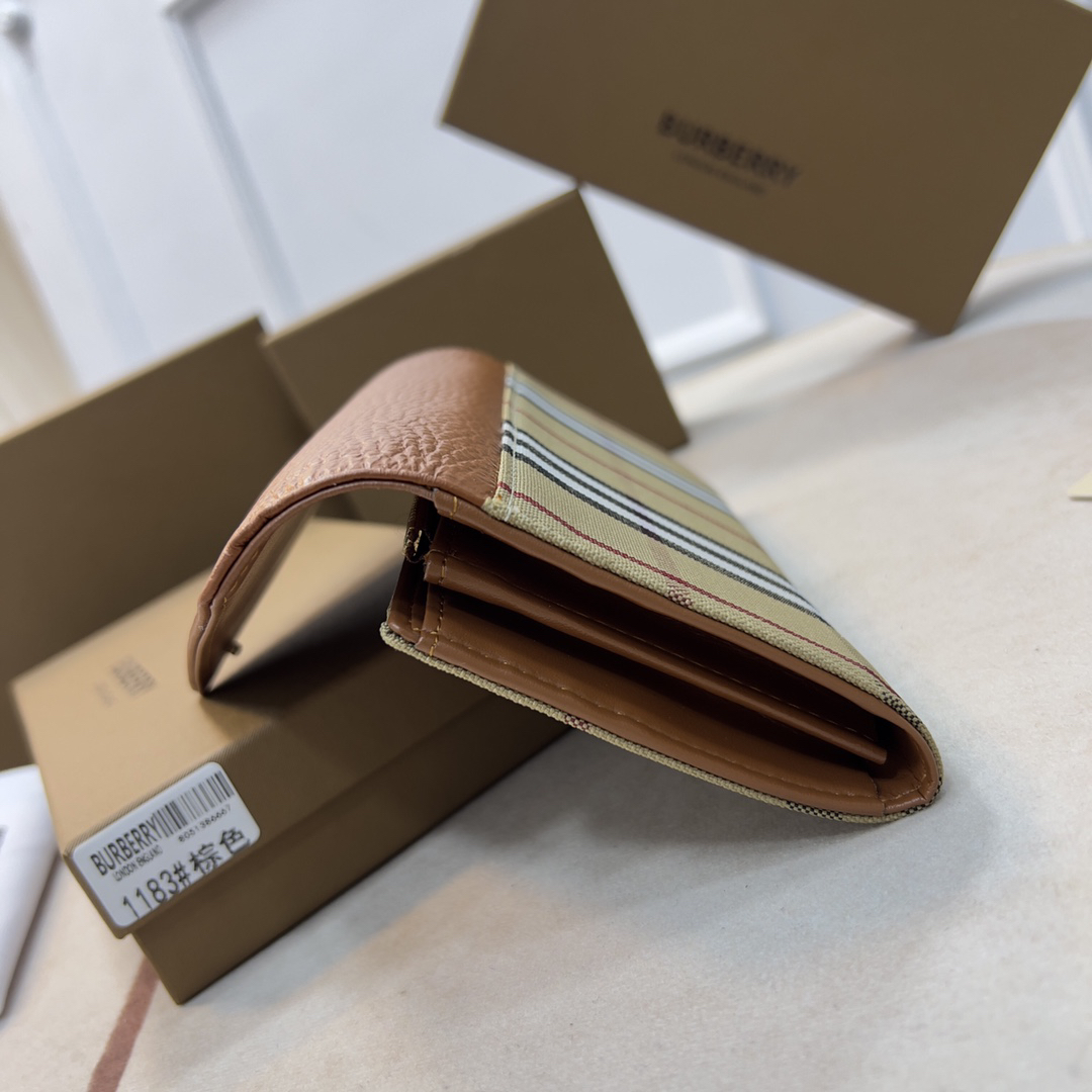 Burberry Vintage Check Long Wallet - Image 2