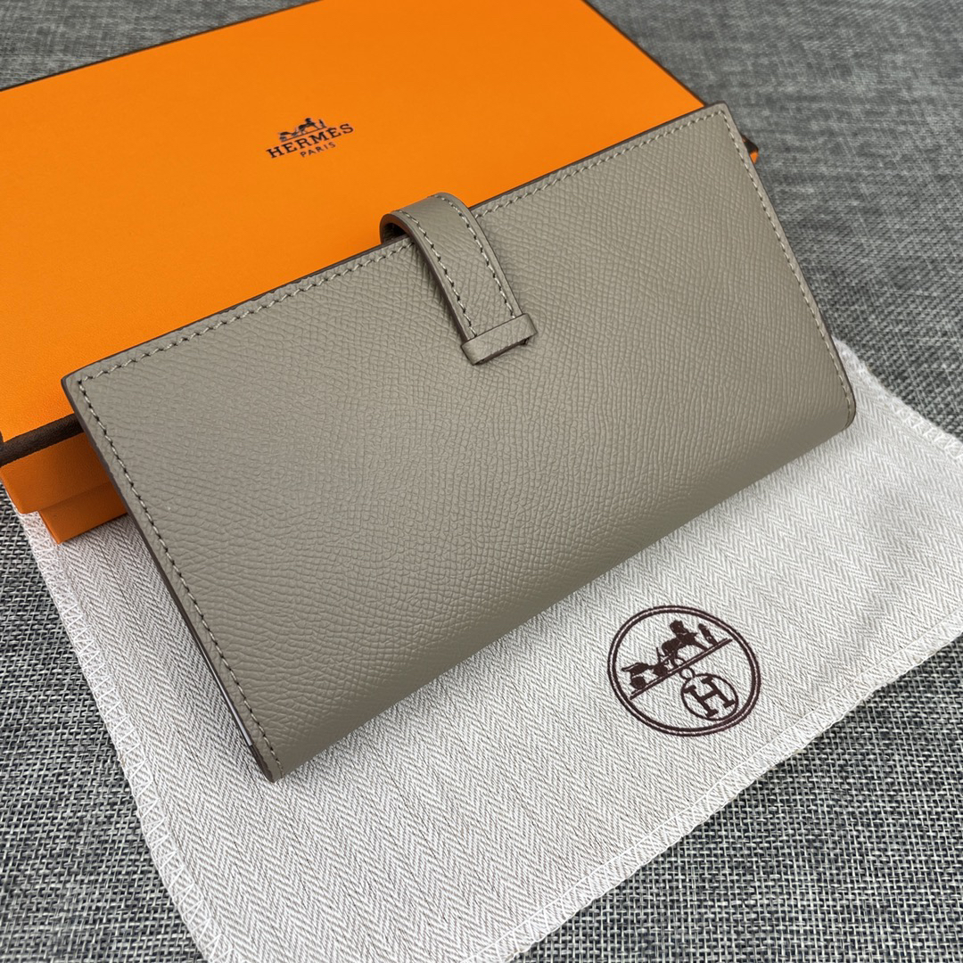 Hermès Empson Leather Long Wallet - Image 2