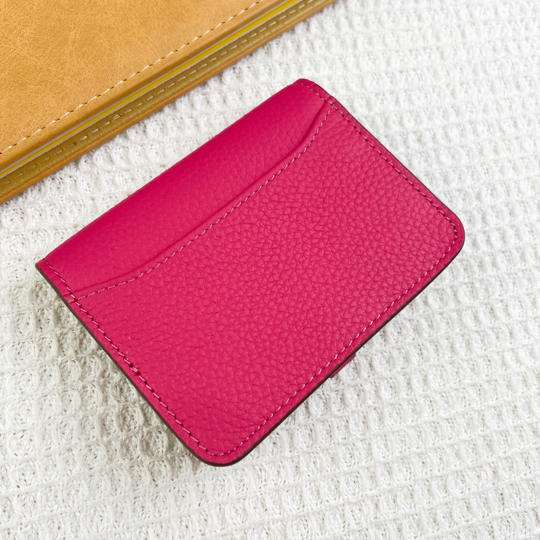 Hermès Togo Leather Card Holder - Image 2