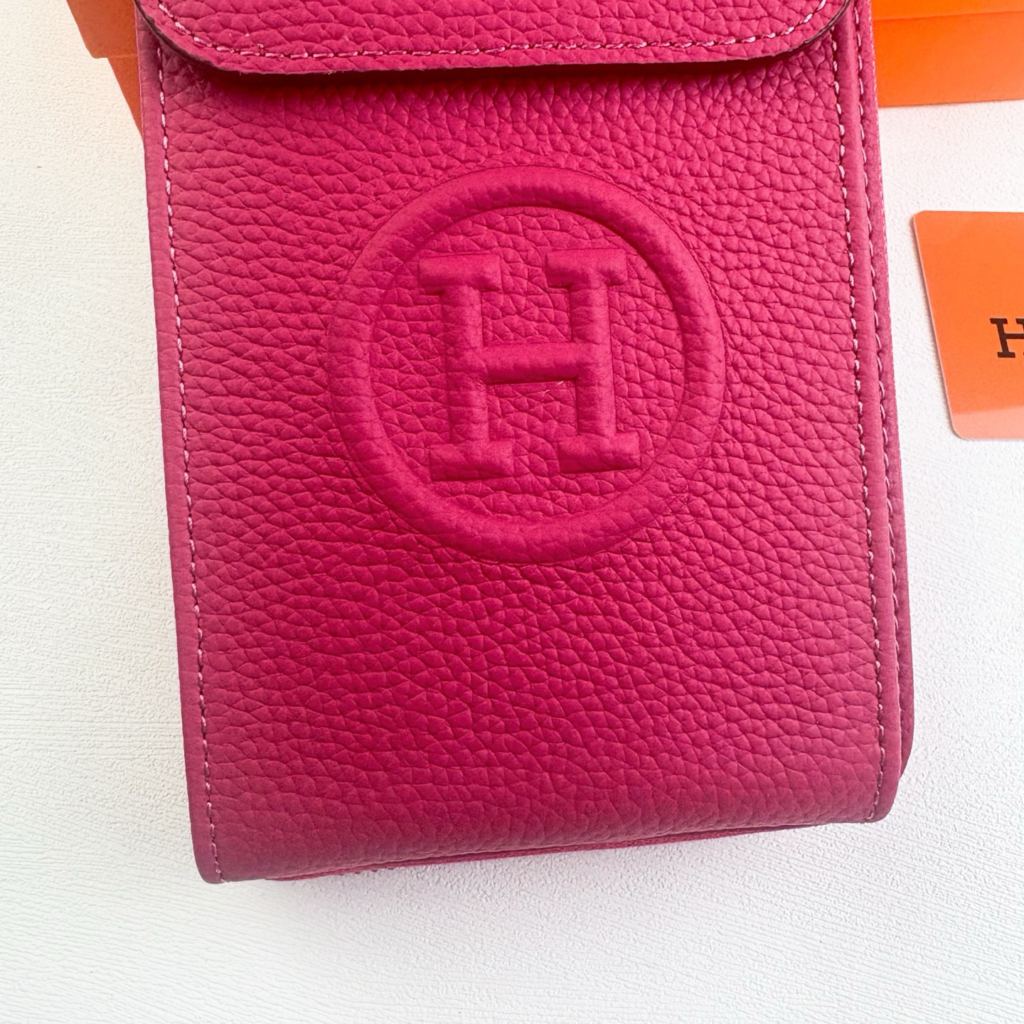 Hermes Togo Leather Convertible Shoulder Bag - Image 2