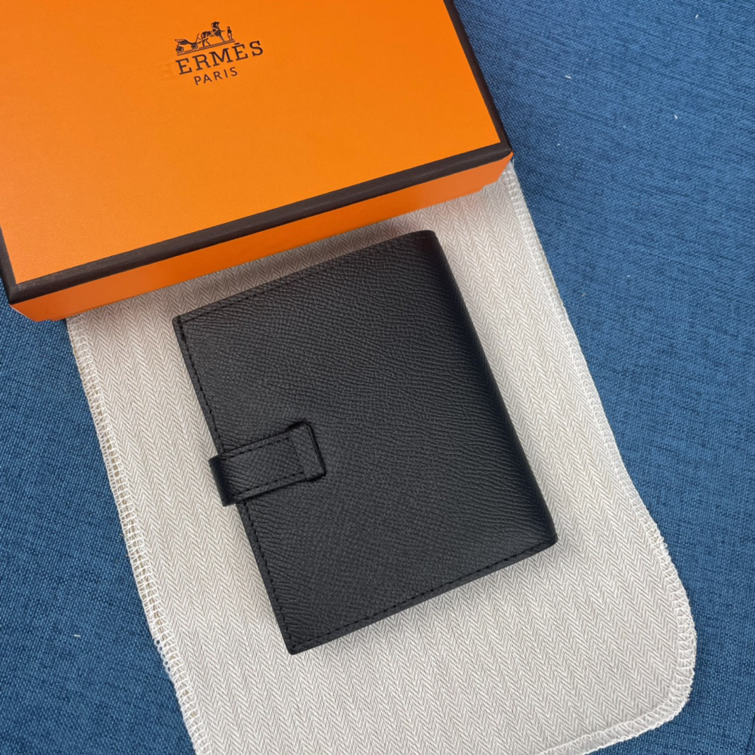 Hermès Palm-Grain Leather Wallet - Image 2