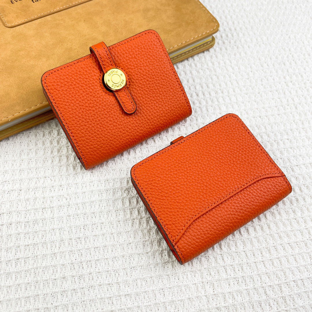 Hermes Togo Leather Card Holder - Image 2