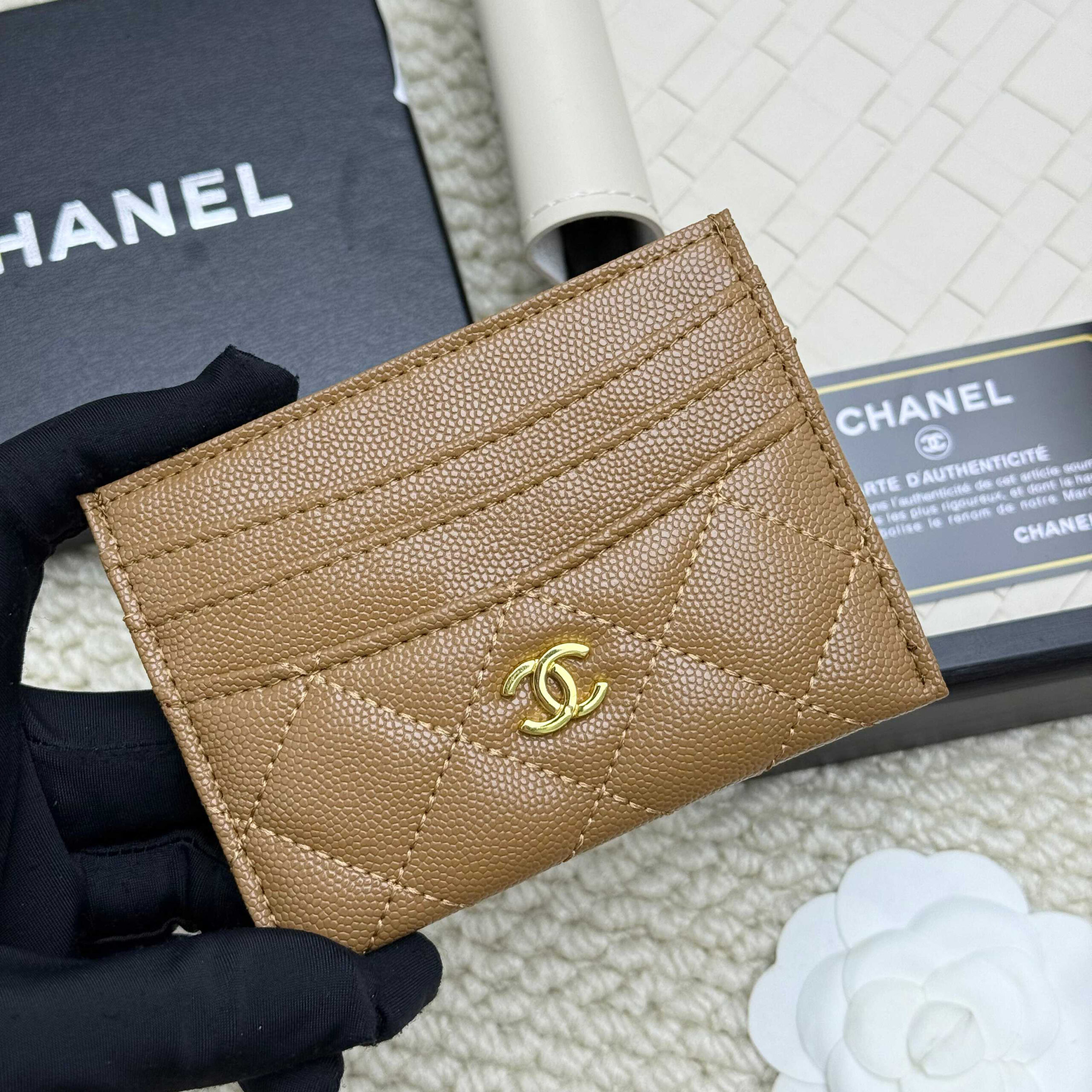 Chanel 2025 Lambskin Card Holder - Image 2