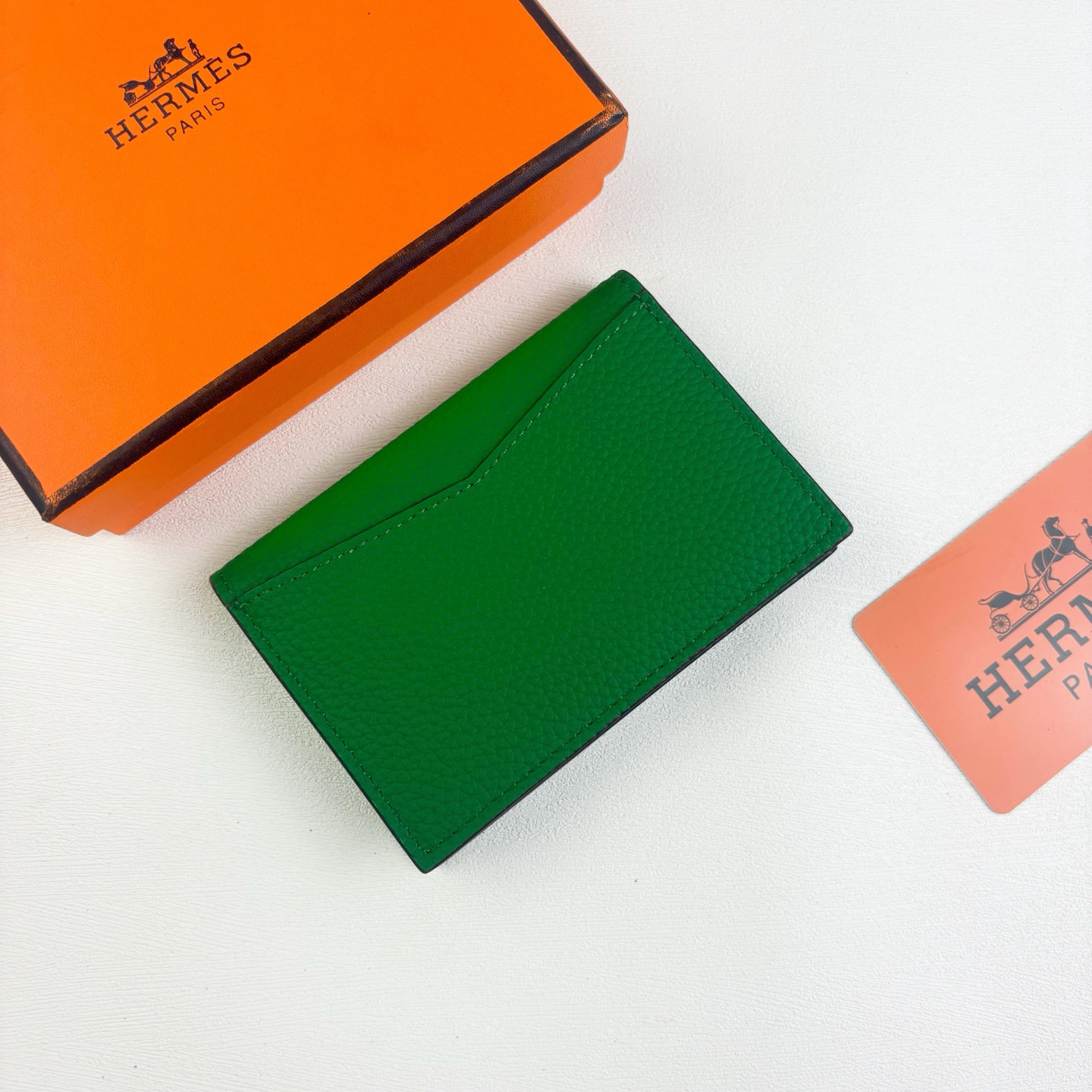 Hermès Barenia Faubourg City 8CC Business Card Holder - Image 2