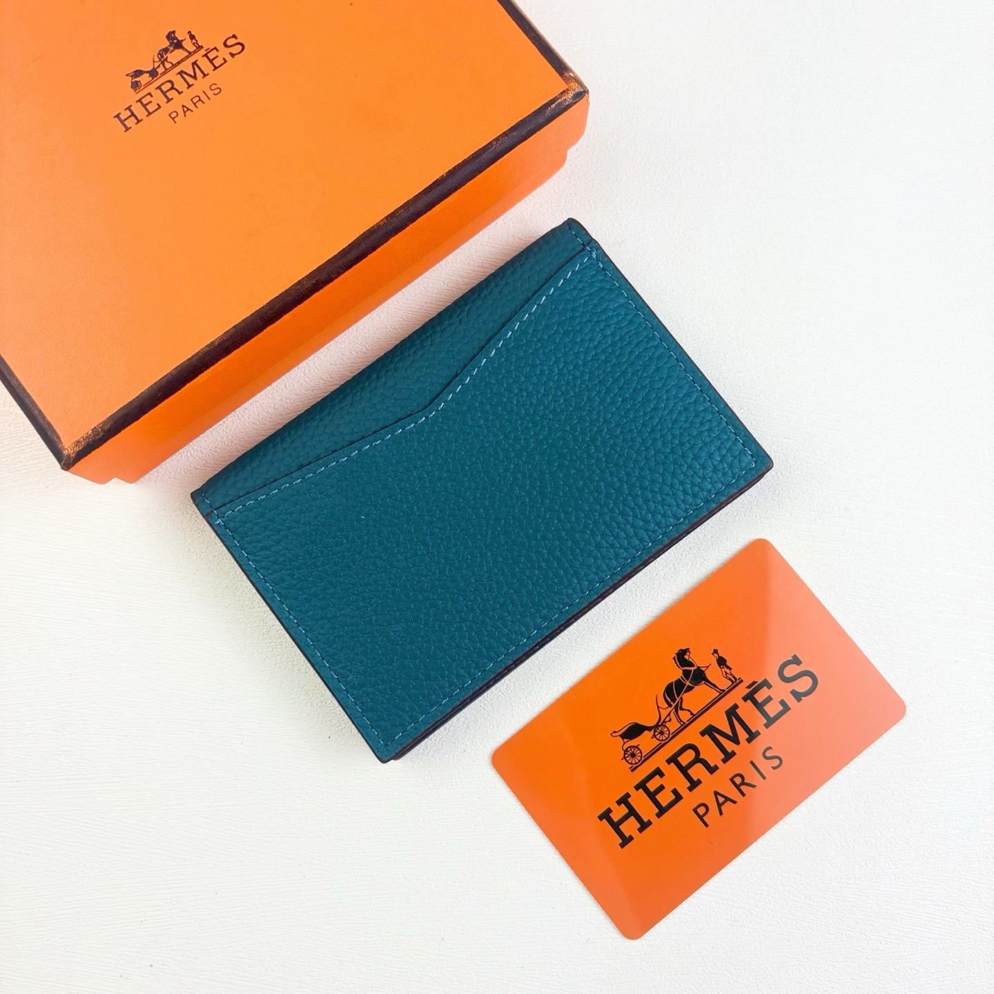 Hermes Barenia Faubourg City 8CC Card Holder - Image 2