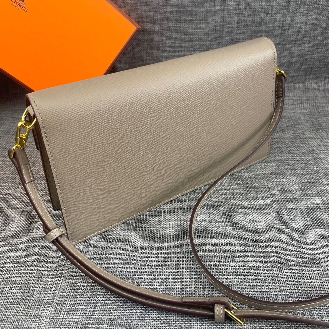 Hermès Kelly Palm-Grain Cowhide Crossbody Bag - Image 2