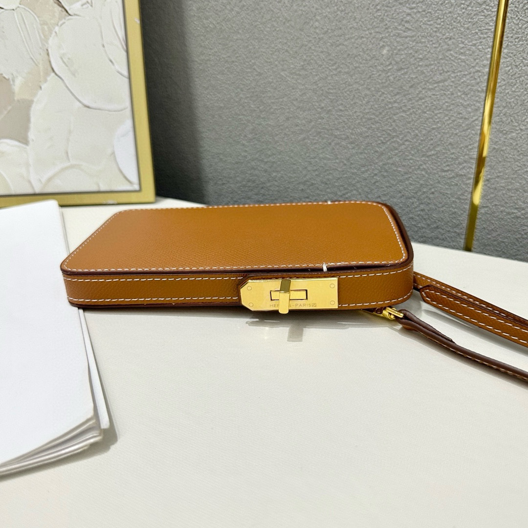 Hermes Hac a Box Tadelakt Calfskin Phone Case - Image 2
