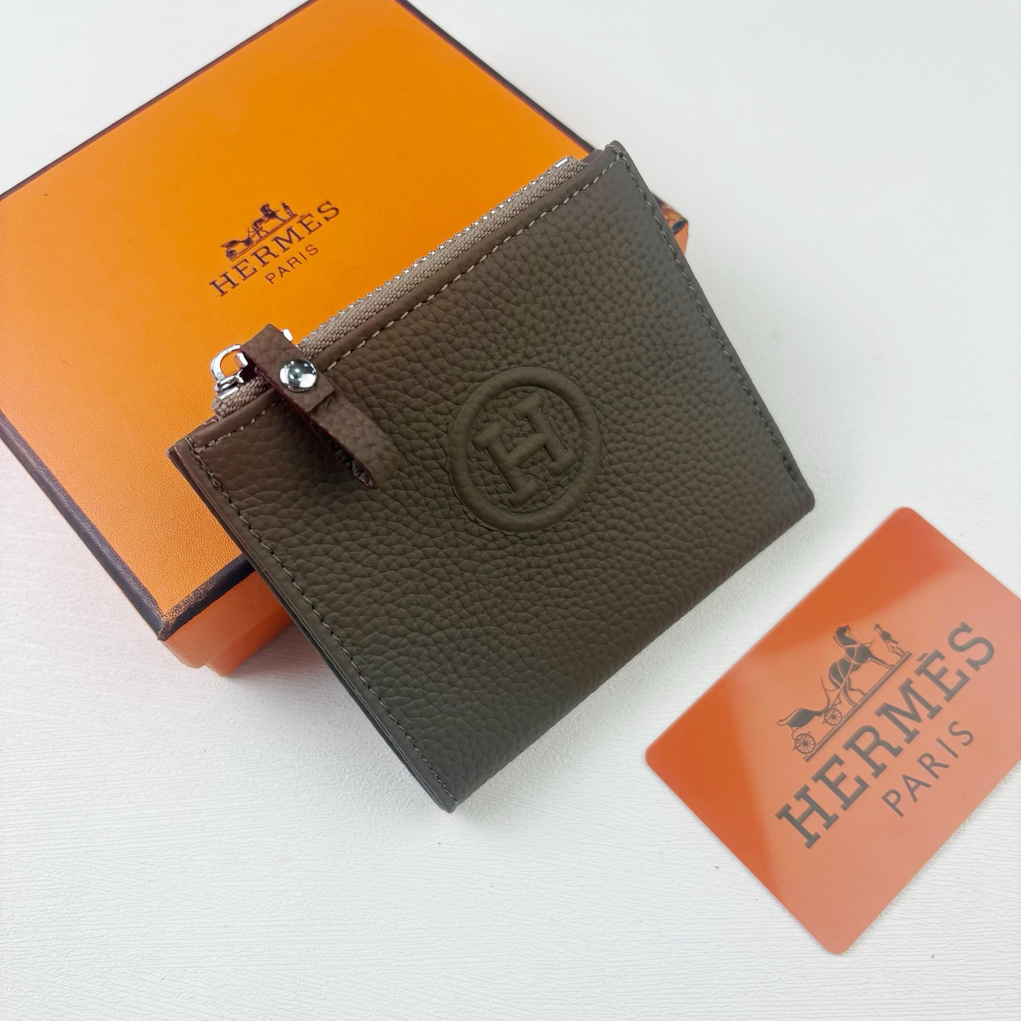 Hermès Silk'in Togo Calfskin Wallet - Image 2