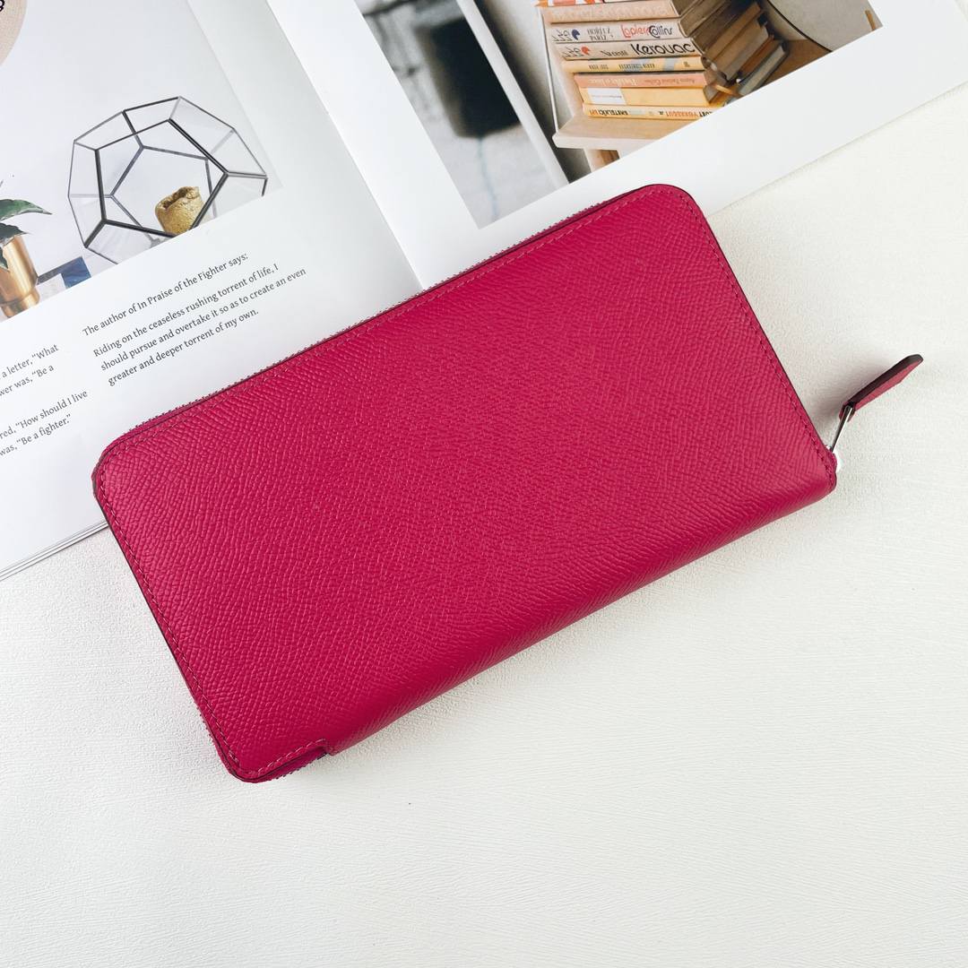 Hermes Silk'In Classic Zip Wallet - Image 2