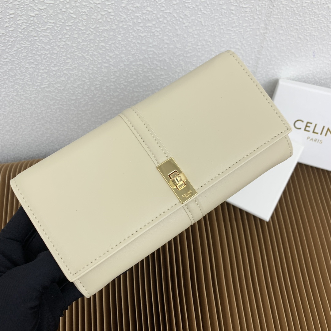 Triomphe 16 Cowhide Leather Wallet - Image 2