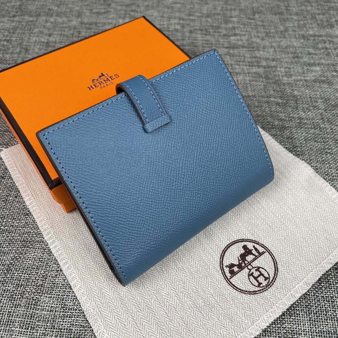 Hermes Palm-Grain Leather Wallet 5120 - Image 2