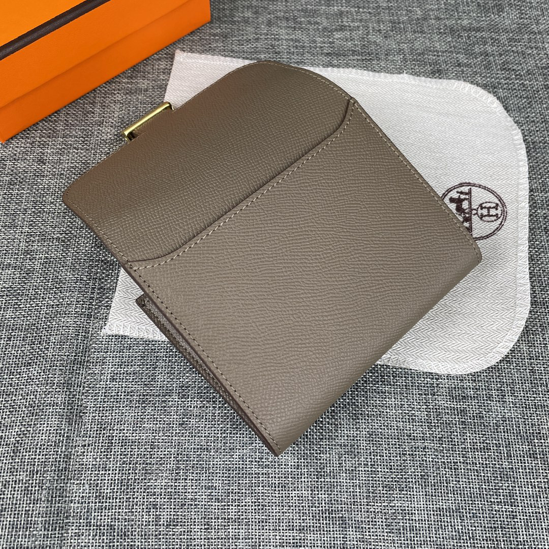 Hermes Constance 537 Palm-Grain Leather Wallet - Image 2