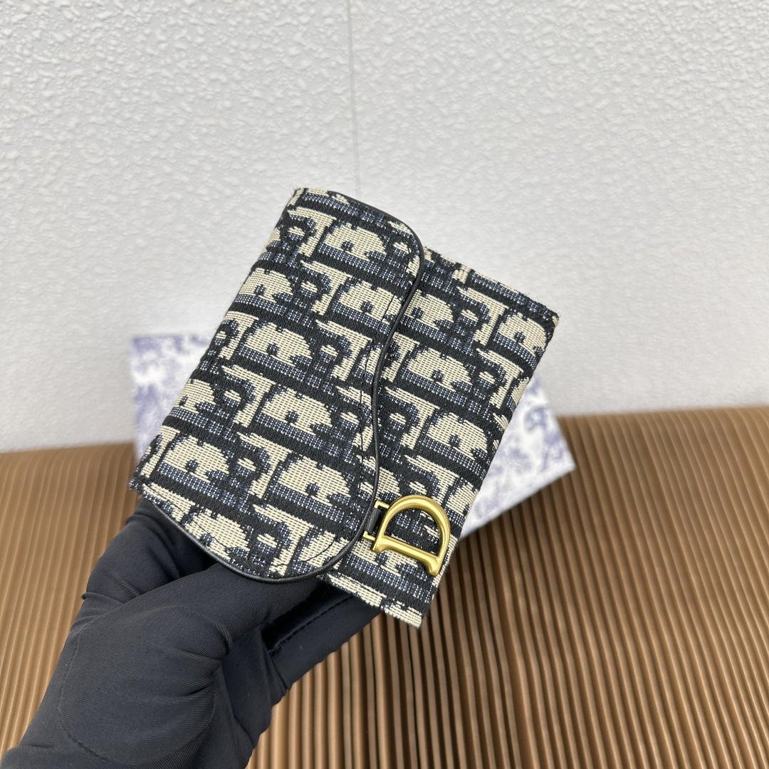 Dior Saddle Nymphea Wallet - Image 2