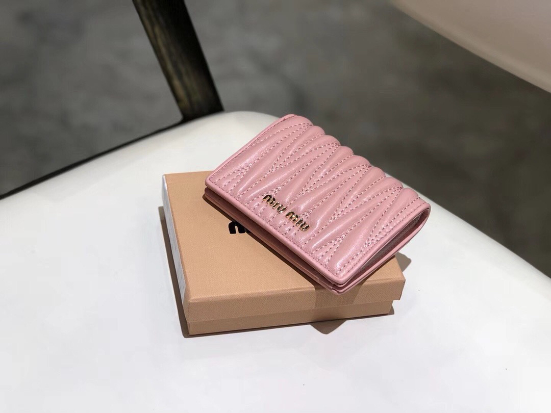 Miu Miu Lambskin Wallet 5439 - Image 2