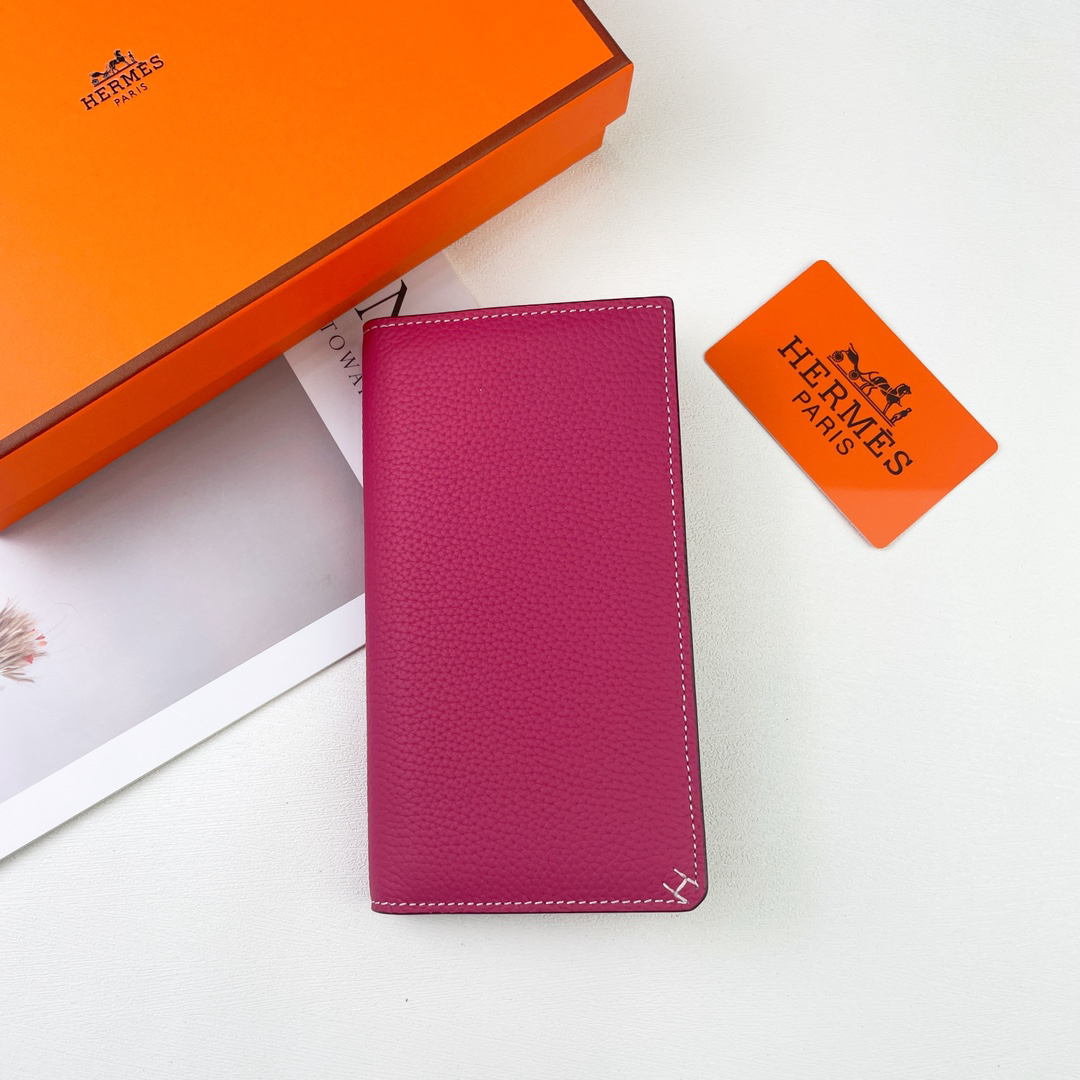 Hermès Evercolor Leather Long Wallet - Image 2
