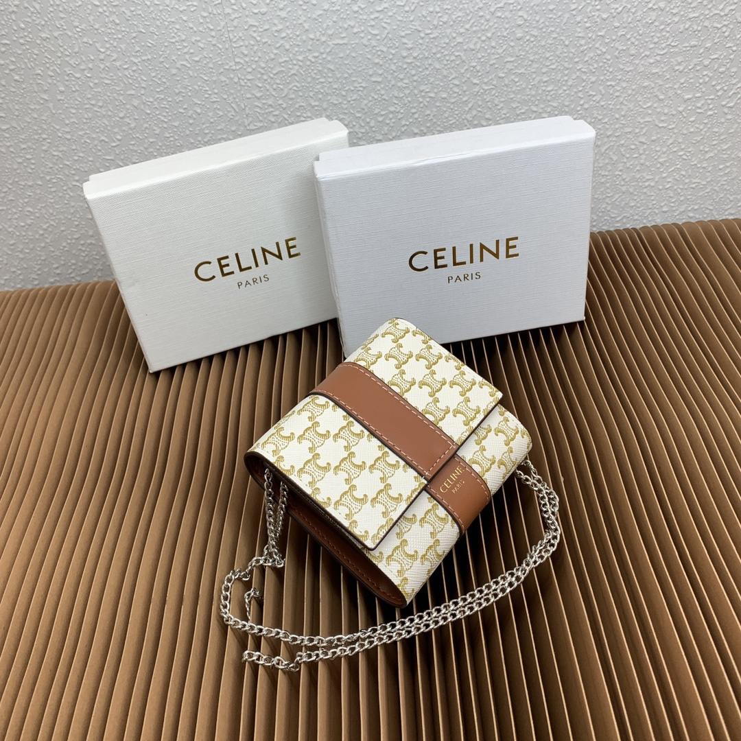 Triomphe Trifold Wallet - Image 2
