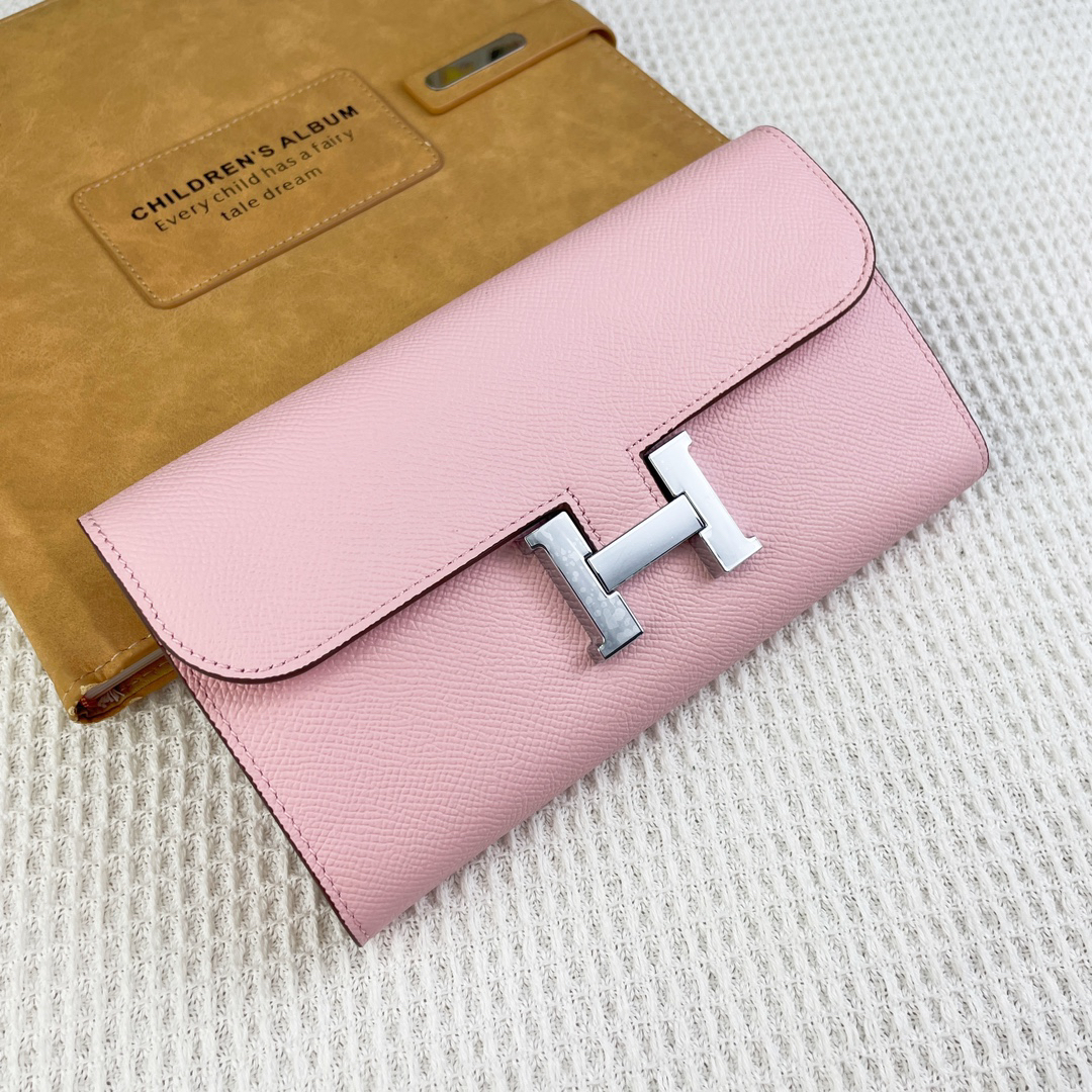 Hermès Constance Leather Wallet Clutch - Image 2