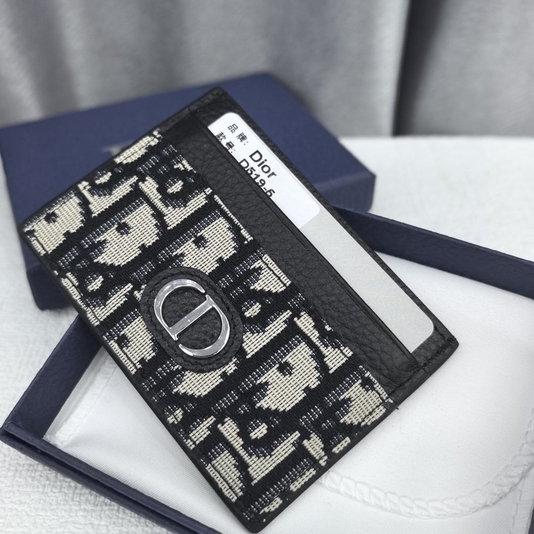 Dior Model 519-5 Slim Leather Wallet - Image 2