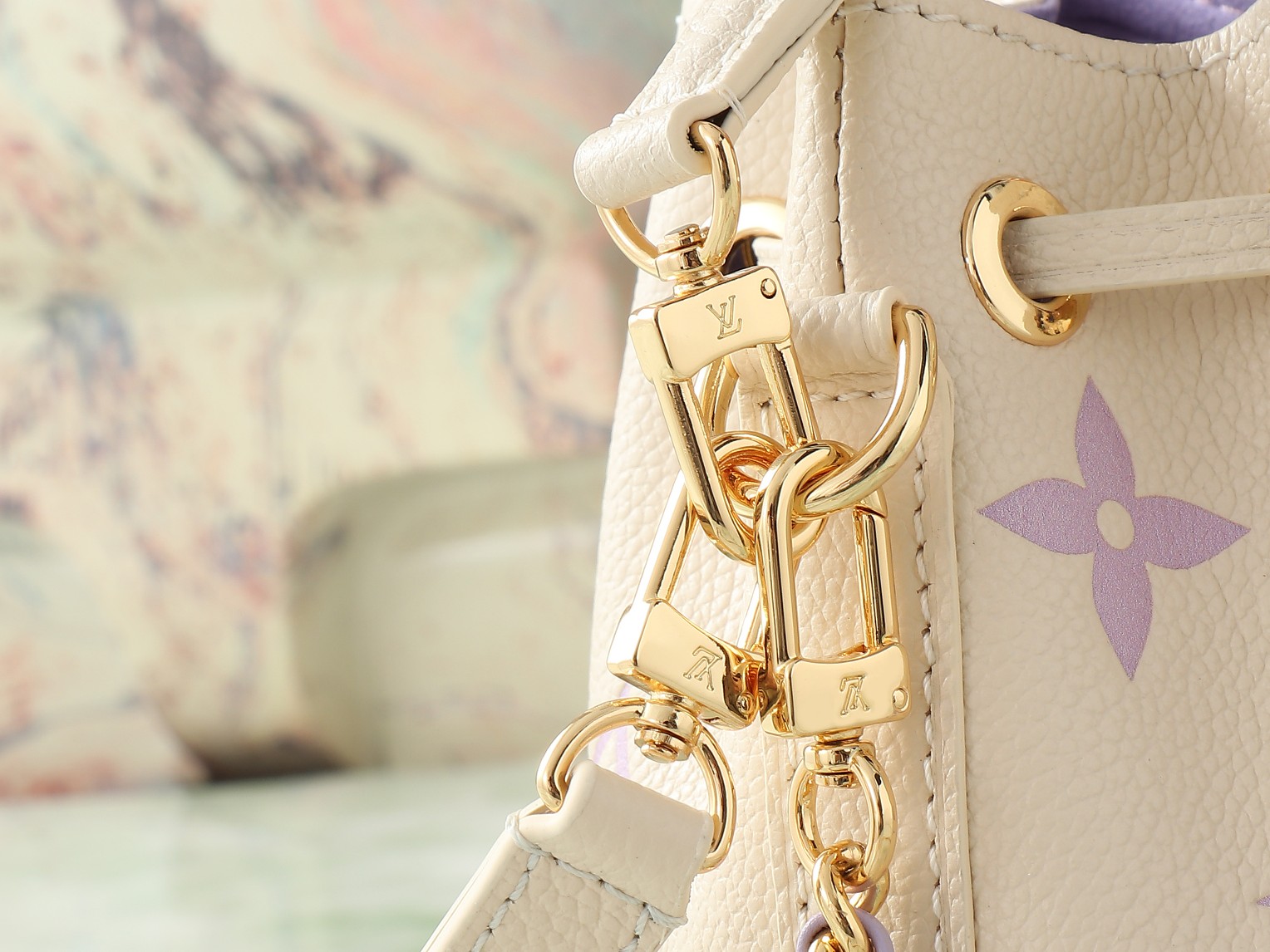 Louis Vuitton Nano Noé Mini Bucket Bag in Monogram Empreinte Leather - Image 11