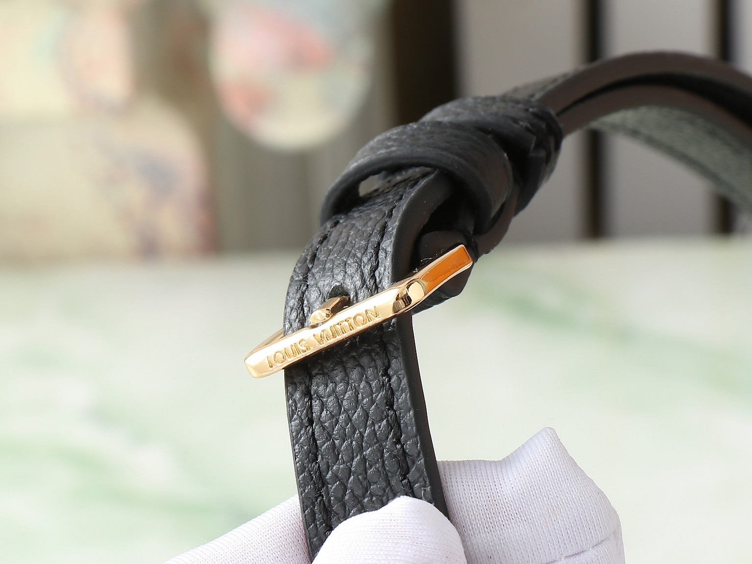 Louis Vuitton Nano Noé Monogram Empreinte Leather Bag - Image 11