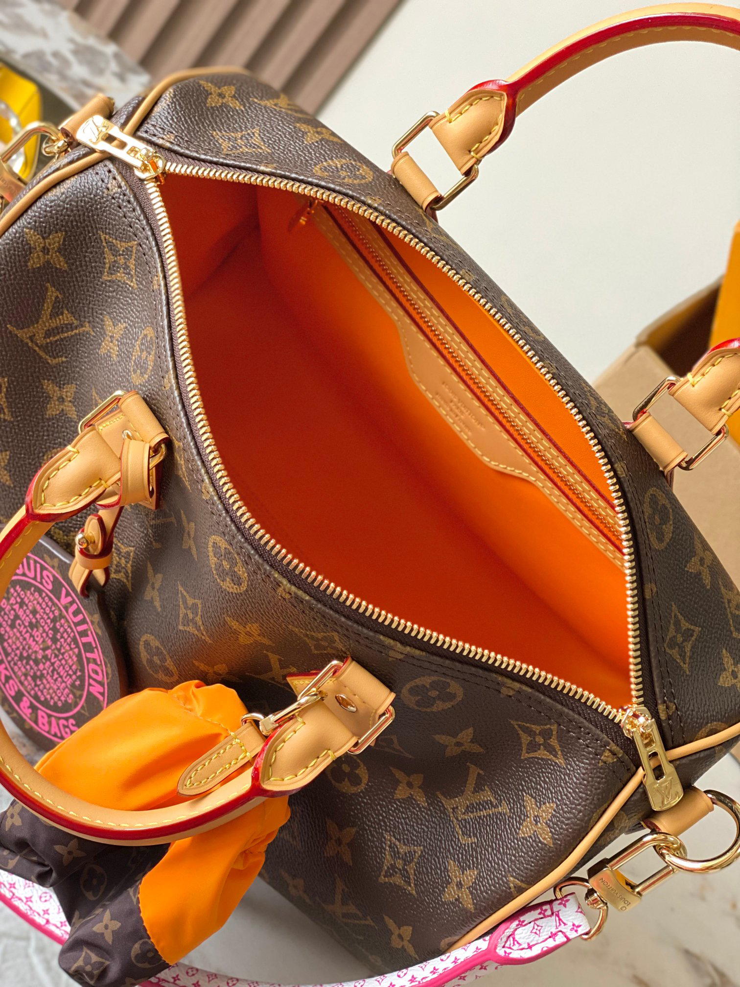 Speedy Soft 30 Lucky Handbag - Image 11
