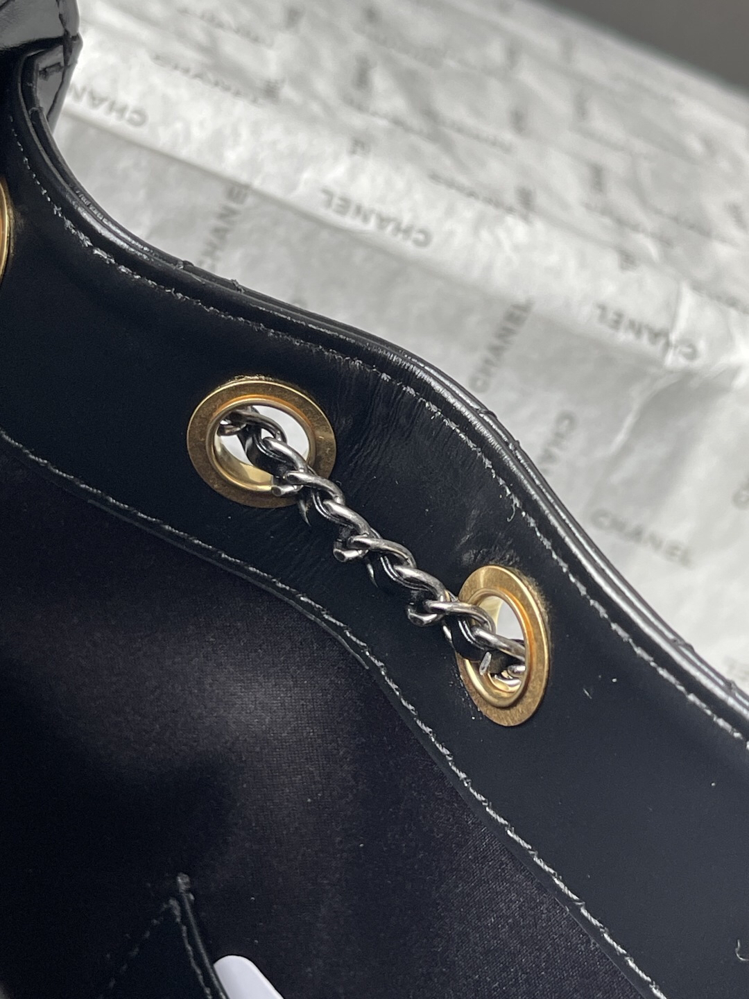 Chanel 25S Mini Hobo Bucket Bag - Image 11