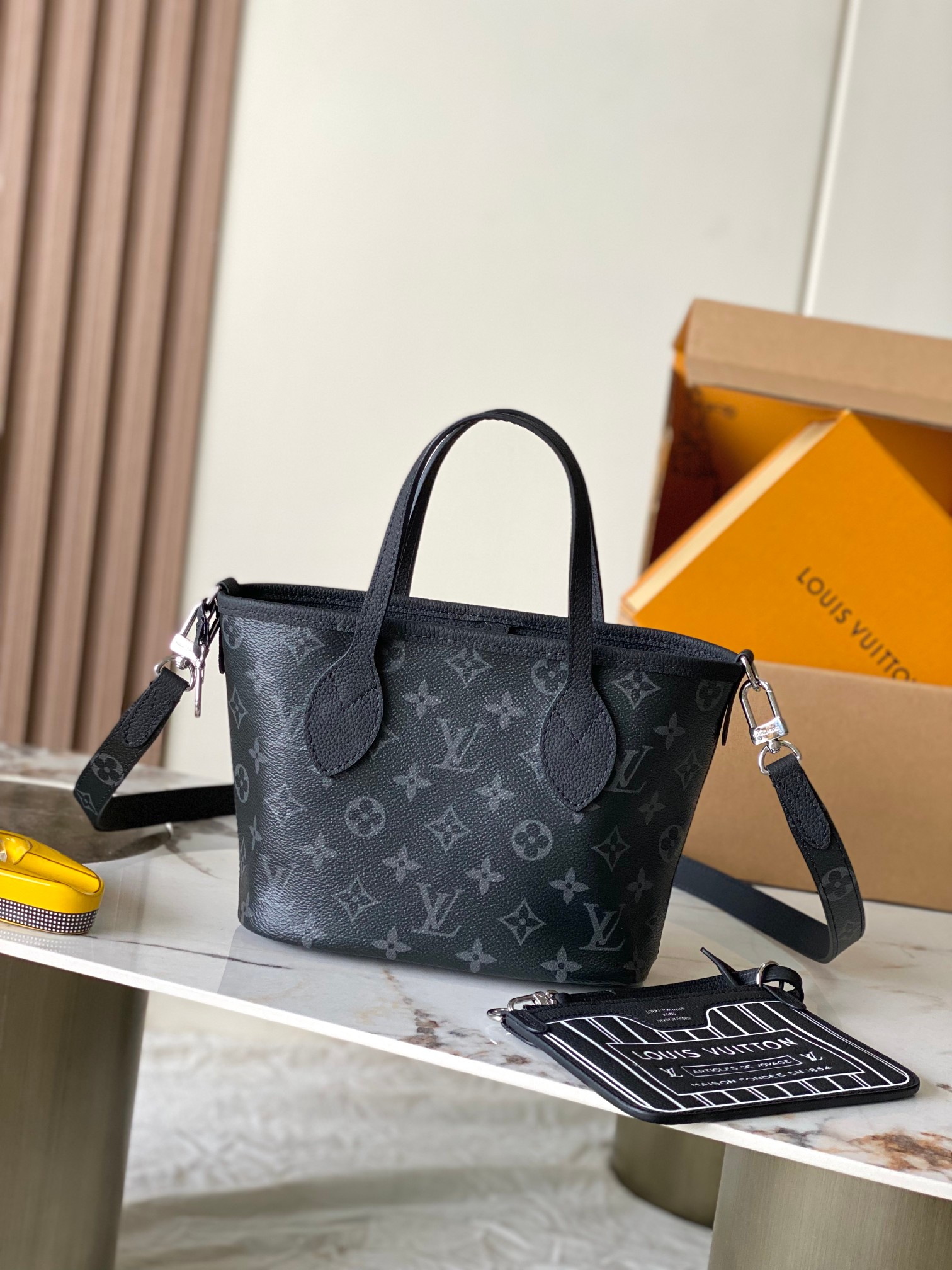 Louis Vuitton Neverfull Bandouliere Inside Out BB Handbag - Image 12