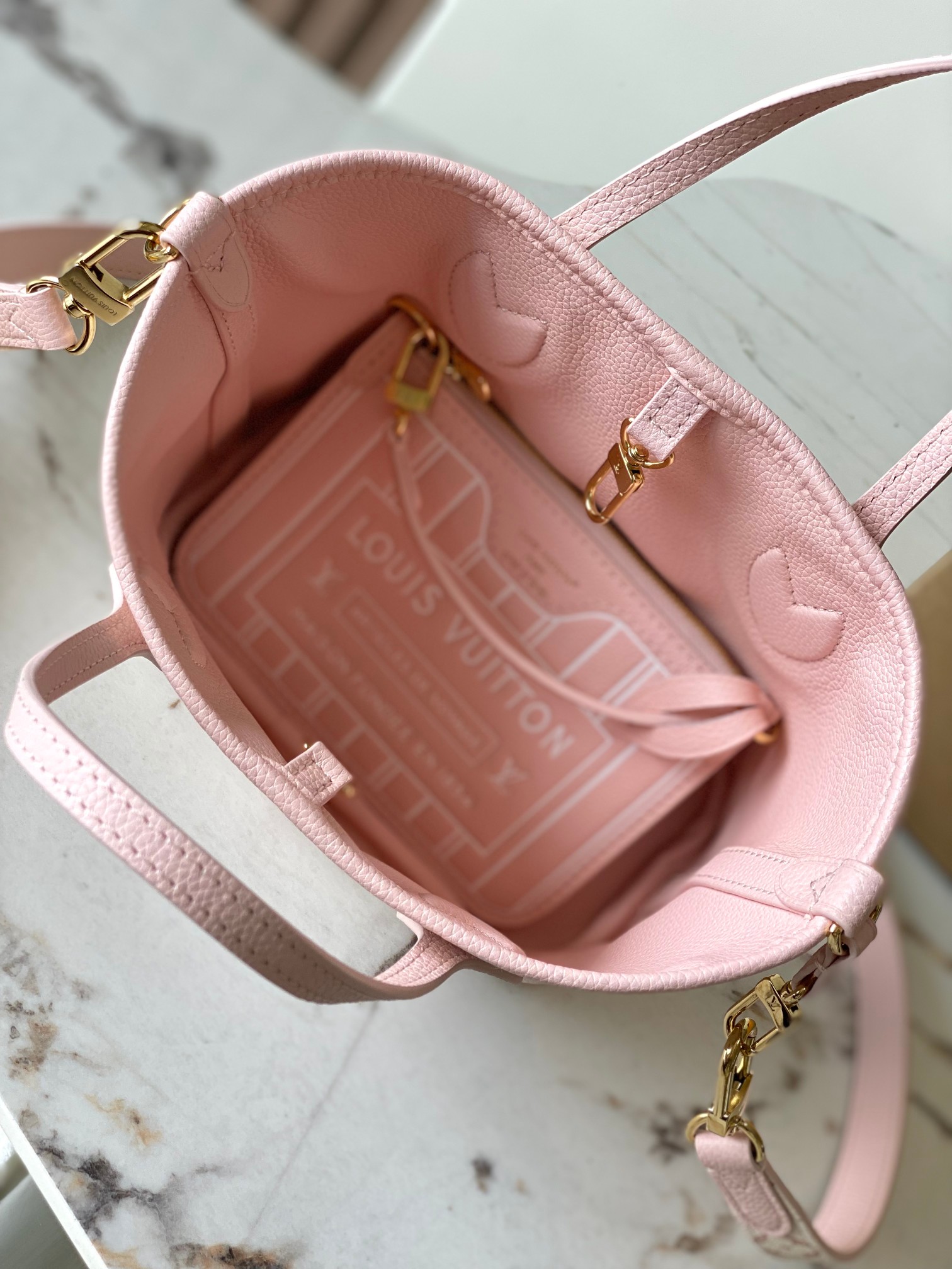 Louis Vuitton Neverfull Bandouliere Inside Out BB Handbag - Image 12