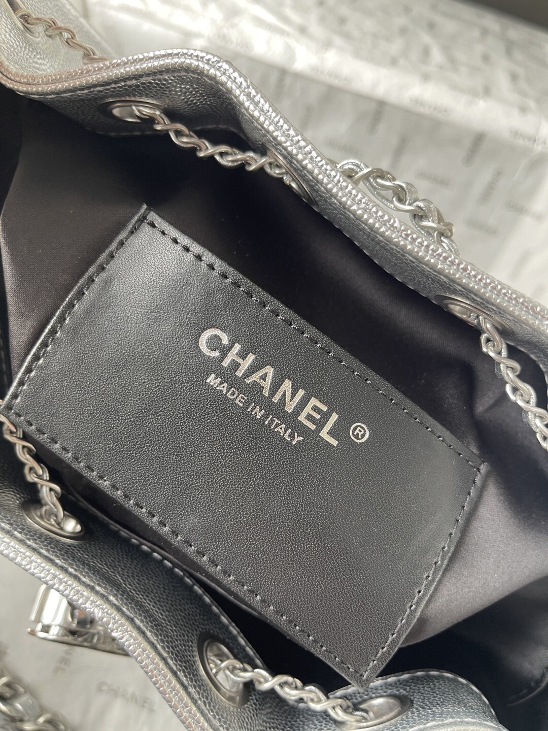 Chanel 25S Spring/Summer Mini Hobo Bucket Bag - Image 13