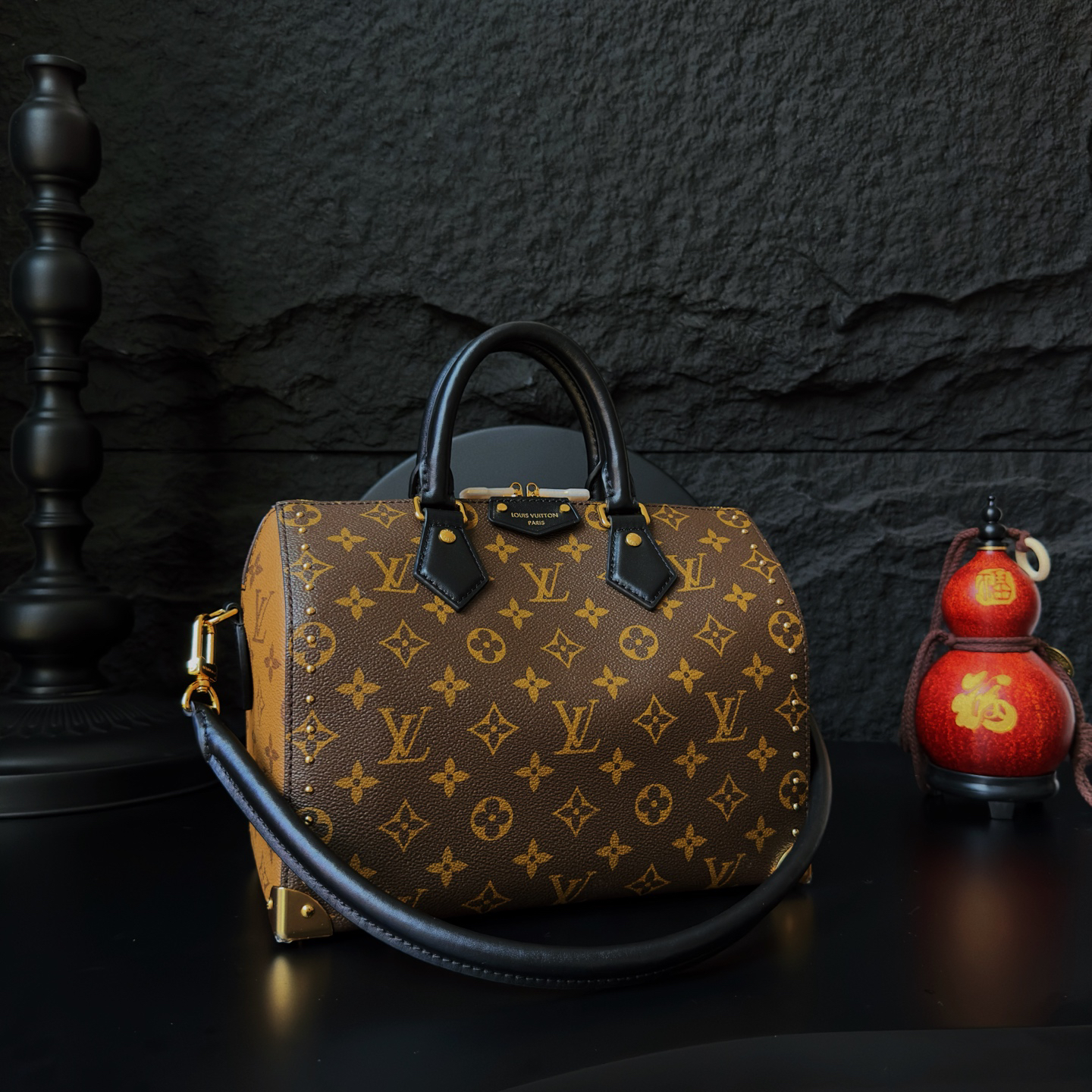 Louis Vuitton Speedy Trunk 25 Handbag M26181 - Image 3